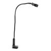 Pet Hair Dryer Holder Angle Adjustable Flexible Clip On Desk Safety Pet Grooming Dryer Holder for Countertop Black