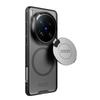 NILLKIN Camshield Prop Magnetic Translucent Series For Vivo X200 Ultra 5G Magnetic Case TPU + PC Phone Cover with Camera Lid