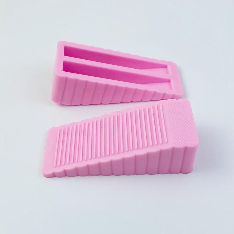 Windproof Silicone Door Stopper: Anti-Collision, Safety, Creative Design, Anti-Pinch, Household Wedge.