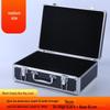 Aluminum Alloy Portable Toolbox with Lock for Hardware, Documents, and Cash Storage