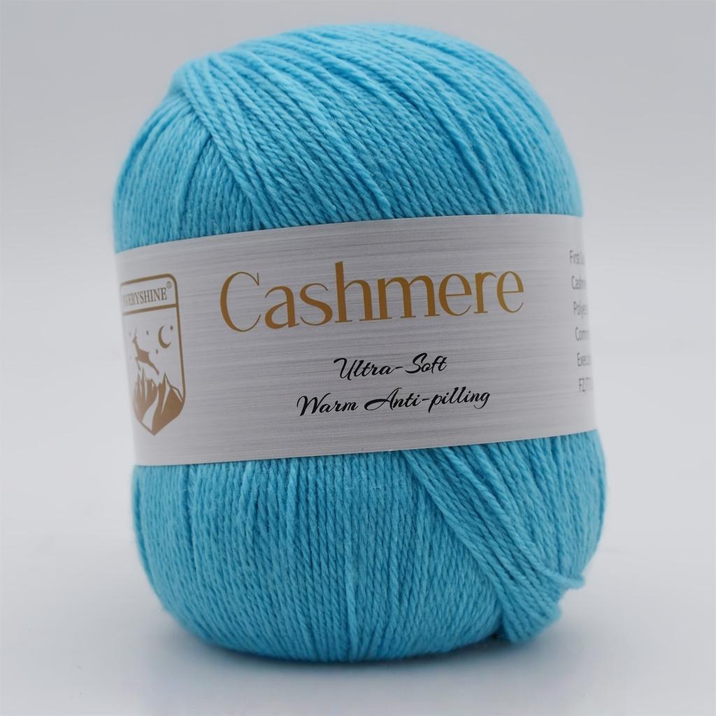 6pcs Premium Cashmere Yarn – 50g/Pc 320m Soft Knitting & Crochet Yarn for DIY Hand-Woven Crafts – Luxurious Warm Fiber for Scarves, Hats, Sweaters