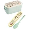 Skater Long Spoon with Case Snoopy Comic Spoon CSAB4AG-A