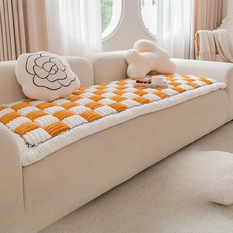 Korean Cotton Tatami Cushion, Seat Cushion, Sofa Cushion, Universal Sofa Cushion For All Seasons, Sofa Cover, Machine Washable Bay Window Cushion.