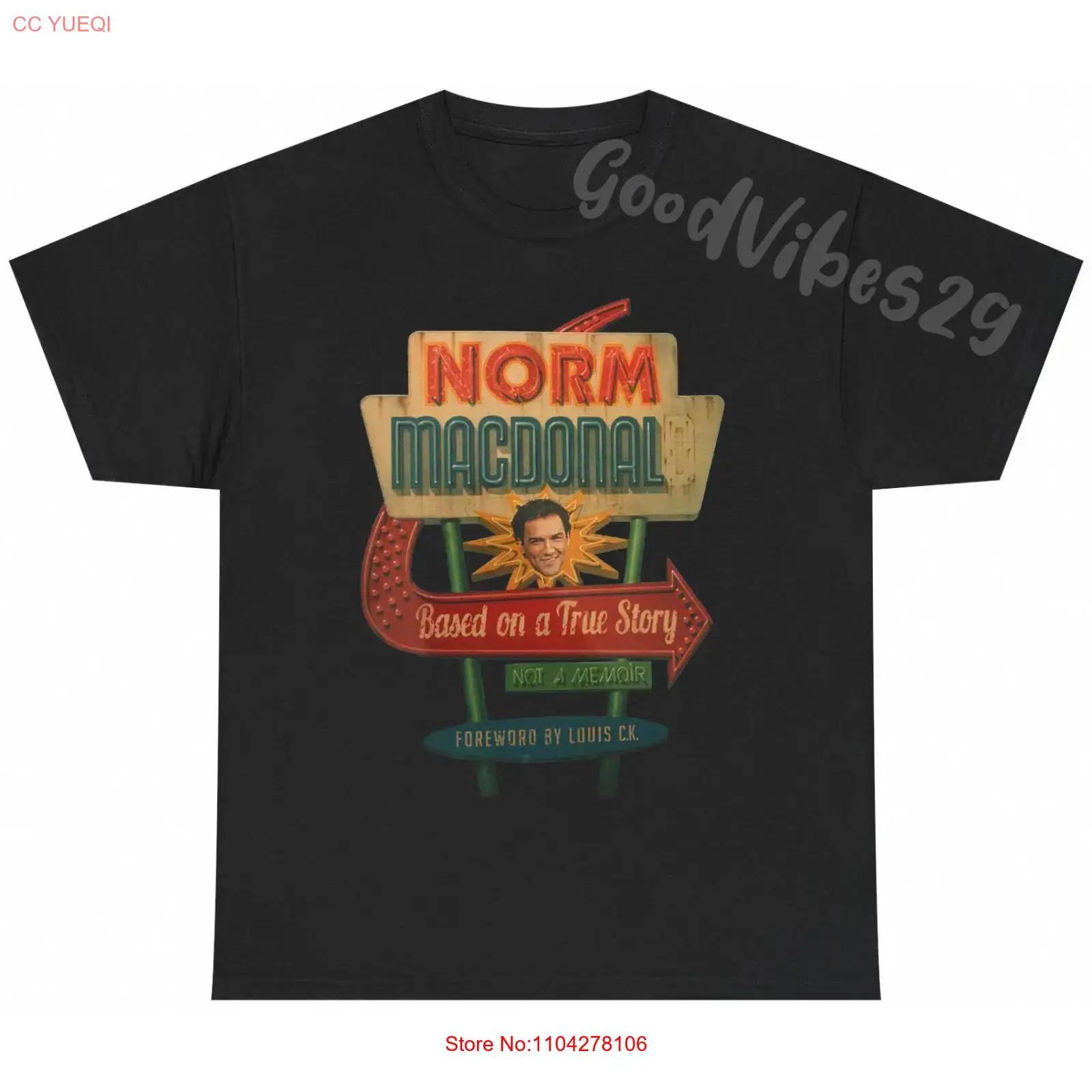 

Norm Macdonald Based on a True Story Vintage T Shirt S 5XL vintage Washed Versatile fashion streetwear designer clothes Casual S разноцветный