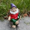 Classic Resin Gnome in Rocking Chair Statue, 1pc,YTabletop Resin Figurine, Home Entryway Balcony Corridor Ornament, Christmas Valentine's Thanksgiving