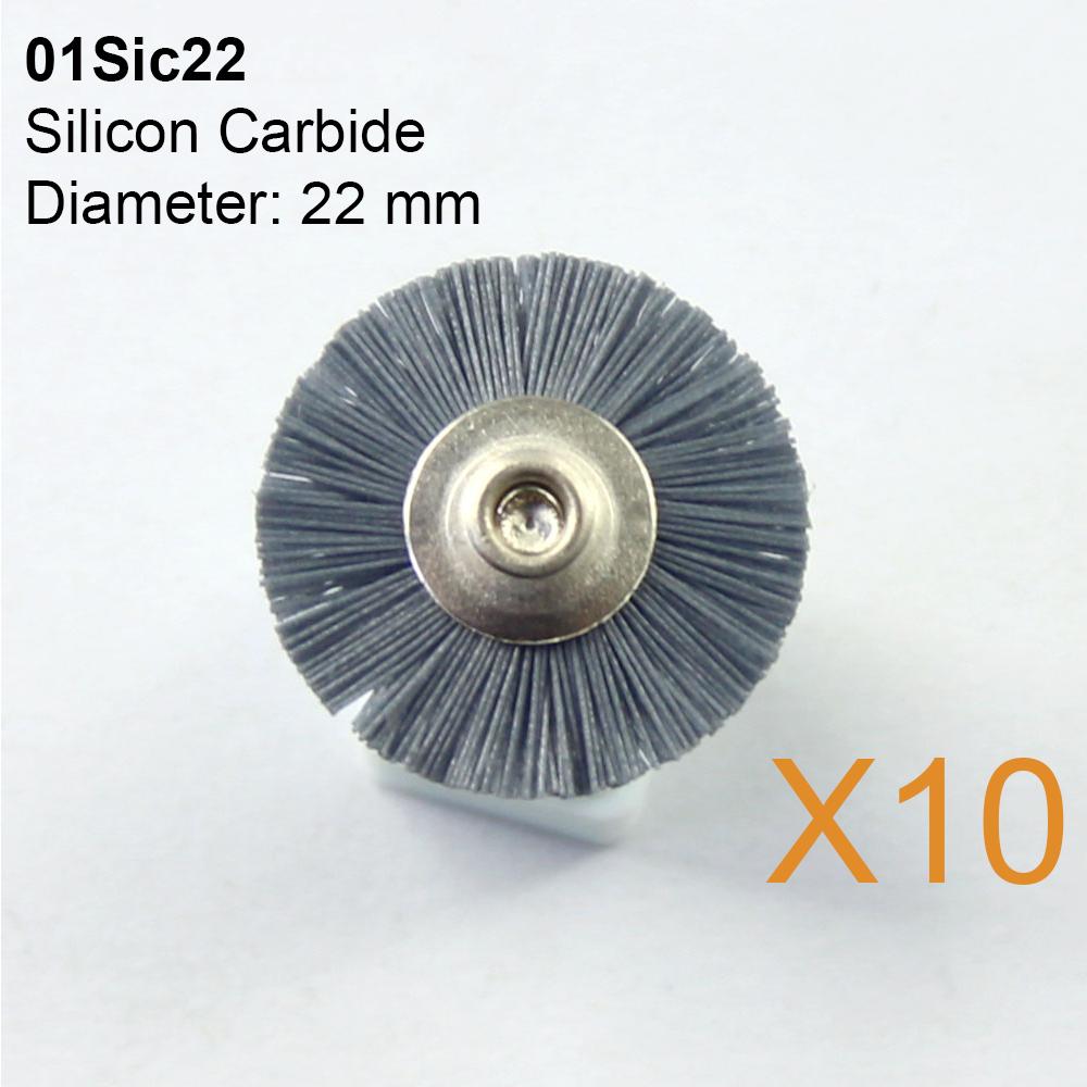 Jnsur Polishing Brush Kits for Dental Lab Ceramic Porcelain Grinding Nail Polish Technician Tool Dentist Artificer