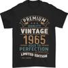 Maglietta da Uomo Premium Vintage 61° Compleanno 1965 100% Cotone