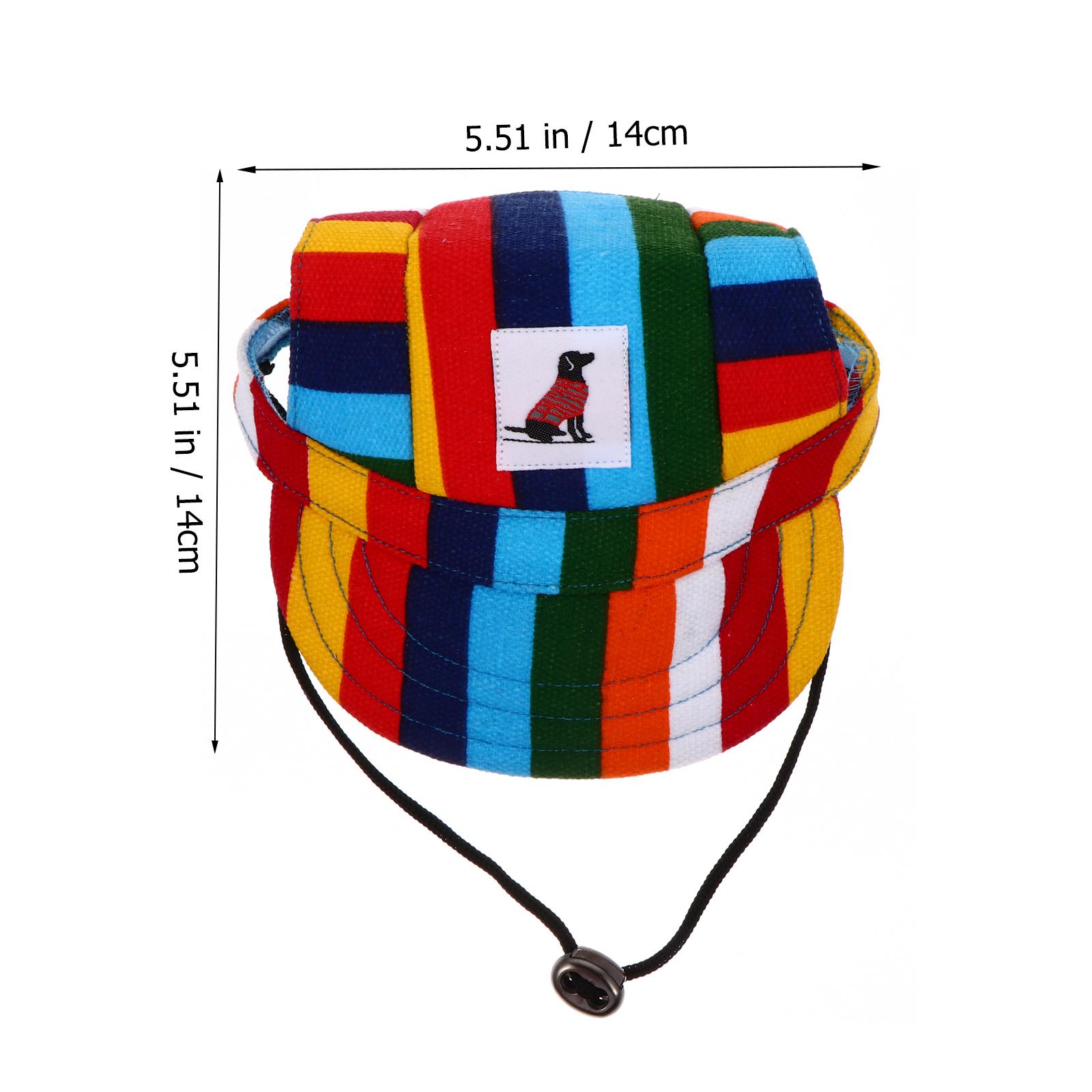 

Pet Visor Cap Breathable Lightweight Outdoor Hat Outdoor Travel Hat Sun Protection Adjustable Visor Canvas Oxford