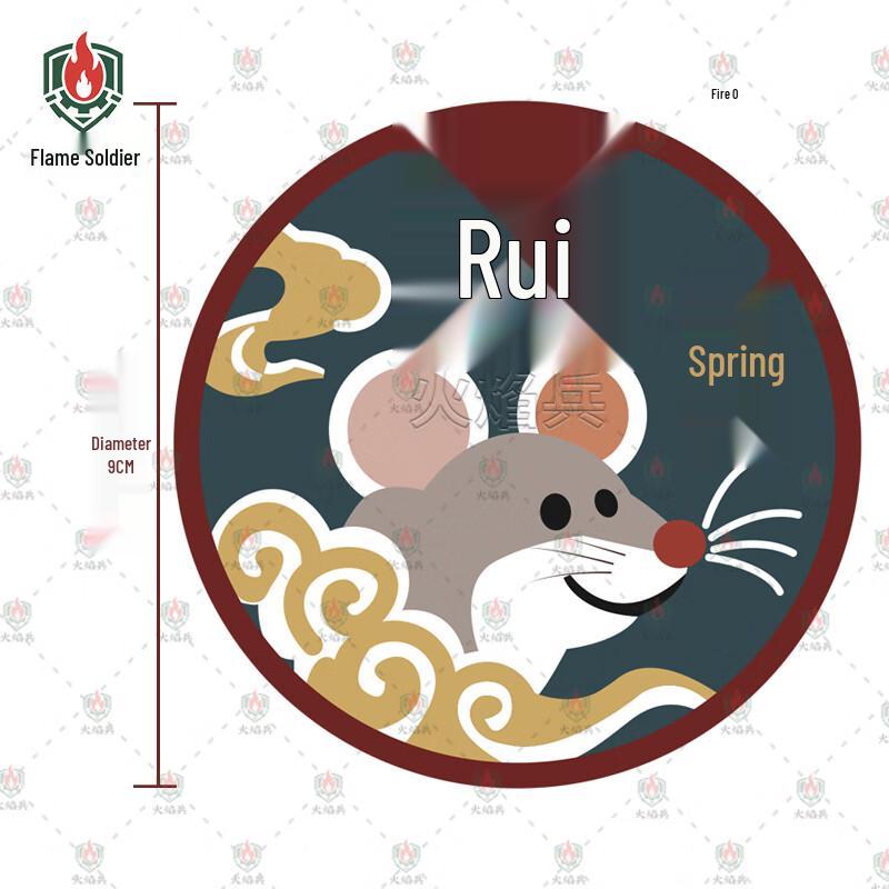 Zodiac Animal Velcro Patch