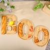 3 Pcs Halloween Charcuterie Board Funny Cute Wooden Cheese Board Charcuterie Platter Halloween Decorative Platter For Snack Food Birthday Party