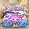 Kpop Hexe Jagd Mädchengruppe Bettbezug Set Idol Rumi Bettwäsche Set Thema Schlafzimmer Dekoration Für Mädchen Weihnachtsgeschenke