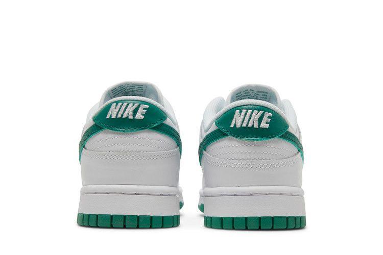 Women's Sneakers Nike Dunk Low White Green Noise (Women's) White/Green Noise-White