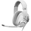 EPOS H6Pro Gaming Headset, Wired, Closed-back, Ghost White, with Microphone