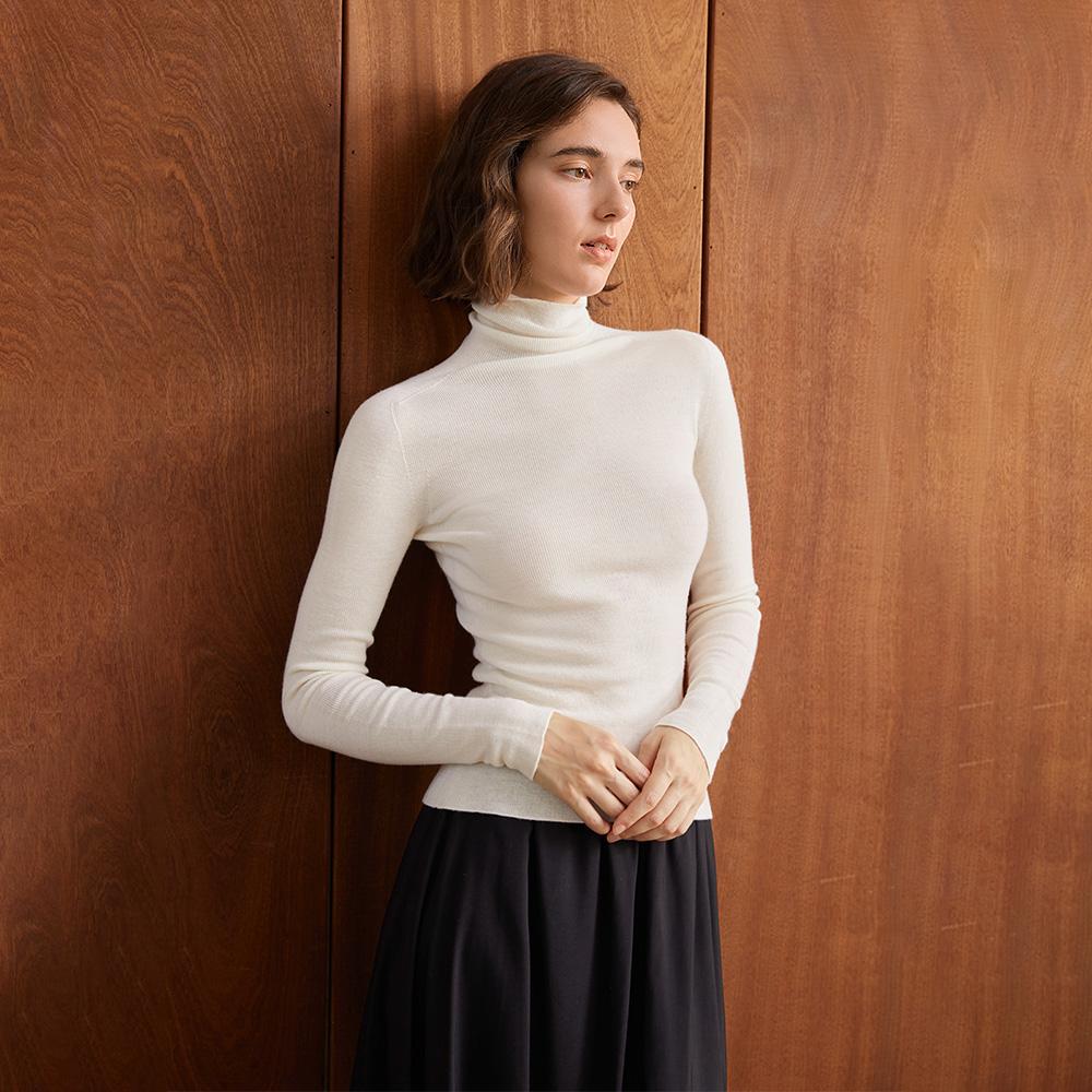 Waiwaiaiem Yy_Wool Turtleneck Knit Top_7Color