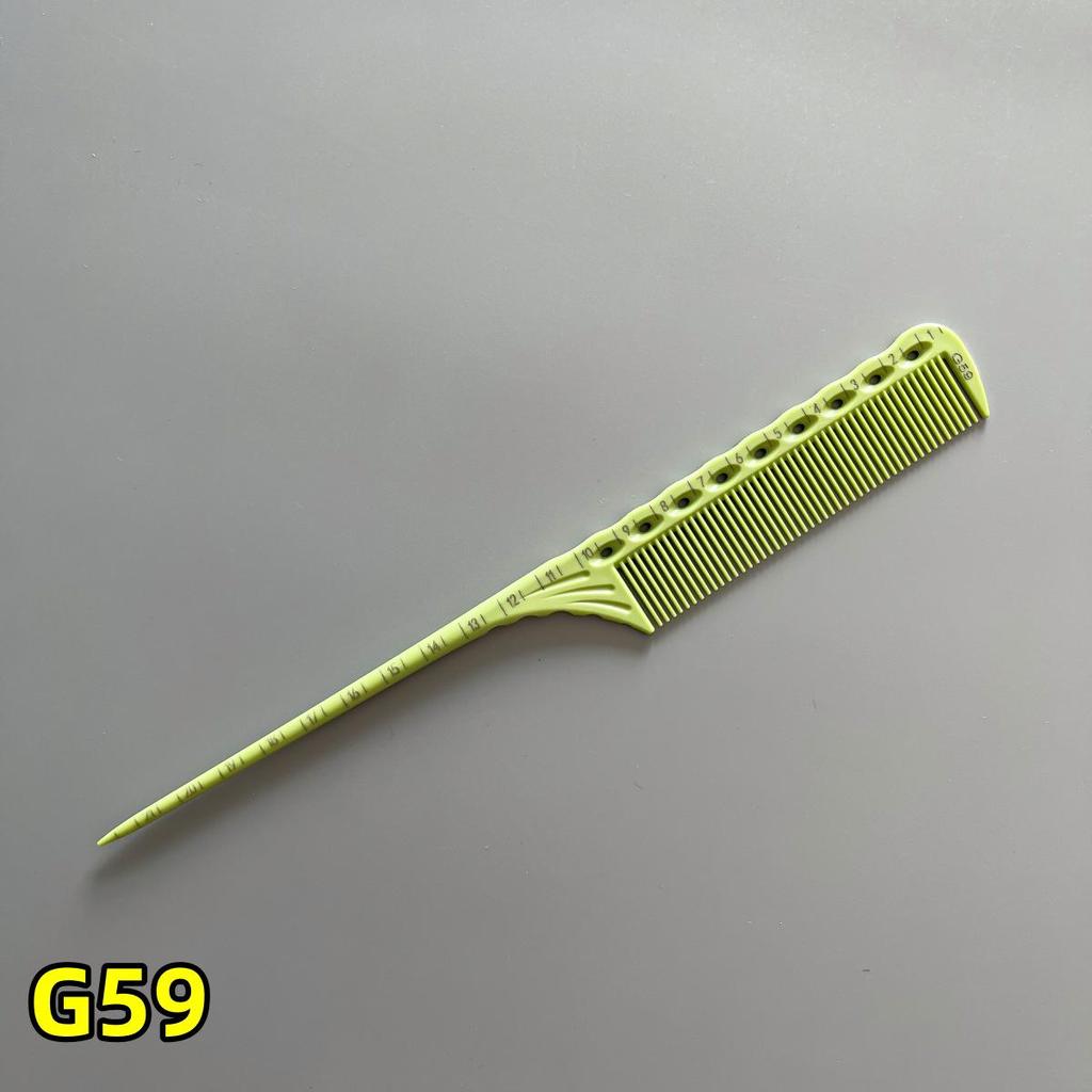 Unisex Hair Cutting Comb: Barber & Flat Top Comb with Scale for Men’s & Women’s Hair