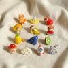 Nordic Style Healing Animal Fruit Series: Fox, Lemongrass, Strawberry, Mango, Cute Cat Pendant DIY Jewelry Accessories