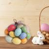Multi Color Easter Egg Decoration Family Party Scene Atmosphere Decorative Prop Creative Children's Holiday Egg Toy