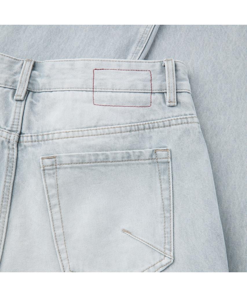 Silijeu Light Blue New Wide Fit Denim Sapdm26341Bul