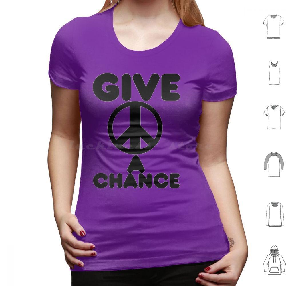 Give Peace A Chance Essential T Shirt Big Size 100 Cotton Yoko Ono Yoko Peace The Music Ono 60s Imagine John Ringo Love 70s
