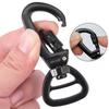 Outdoor Wirbel Haken Karabiner Schlüsselanhänger Hummerschließe 360 Drehbar Starke Spannung Hummerschließe Gepäckzubehör