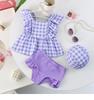 2025 Trendy Japanese-Style Girls' Swimsuit: Baby Split Design
