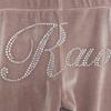 RAWMANTICS Logo Cubic Velvet Slim Bootcut Beige