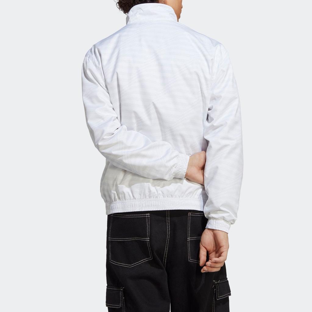 adidas Real Madrid Anthem Reversible Jacket Asia Sizing 'White' Men's HT6458