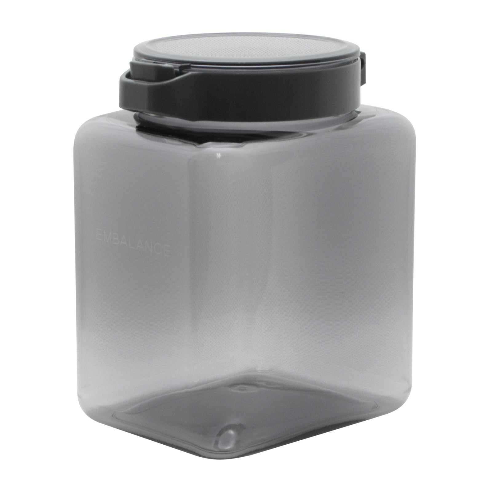 

Wilmax Enbalance Контейнер для хранения, Сделано в Японии, Без BPA, Контейнер с нажимной крышкой, 1,6 л, S12311, серый
