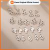 5pcs/Lot Mushroom Cherry Flower Stainless Steel Charms For Jewelry Making DIY Bracelet Necklace Acccessories Wholesale
