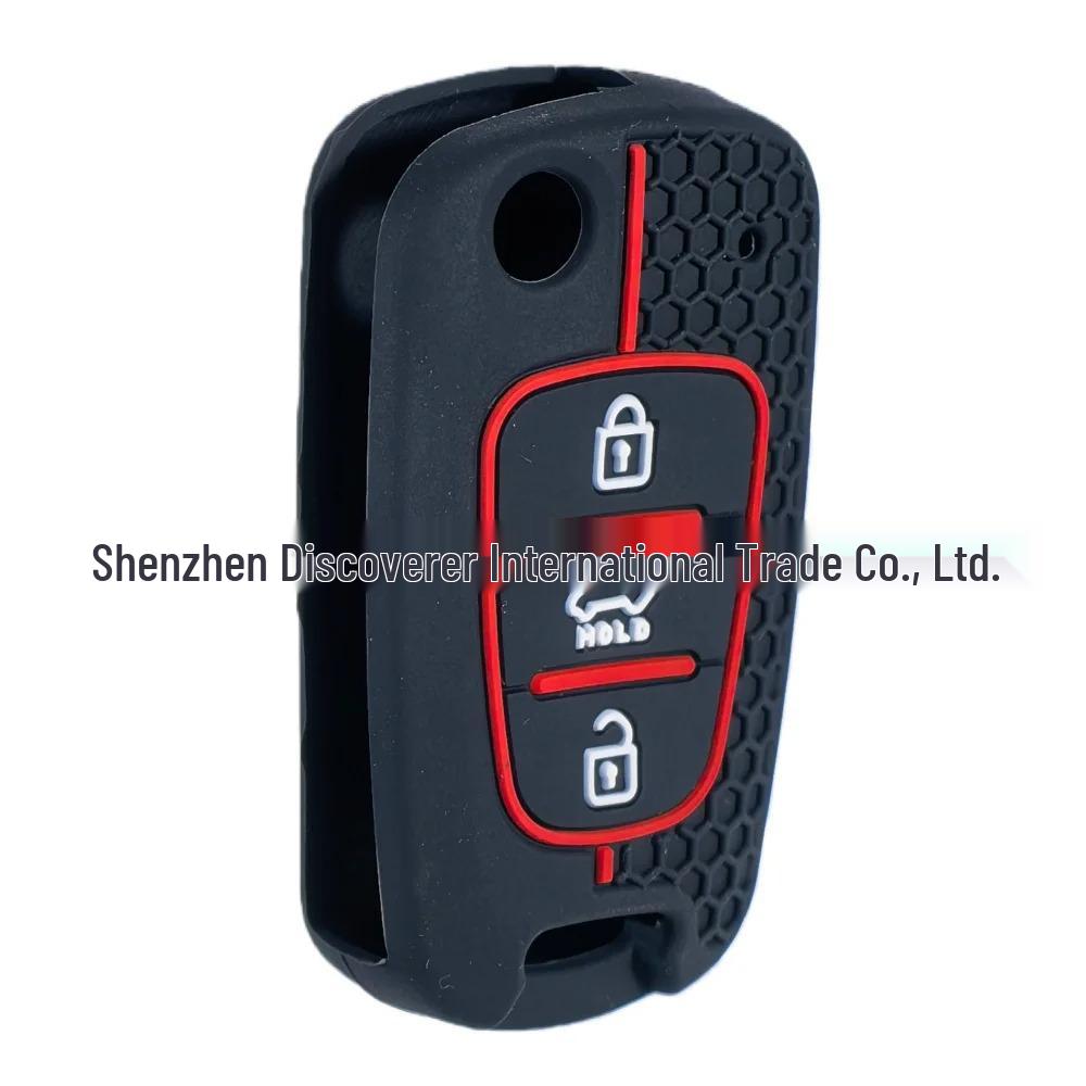 Kia Car Models Three-Button Silicone Key Cover (Forte, K5, Carens, Sportage, K3, Sorento, K2)