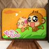 Cartoon Y-yoyocici Floor Mat Soft Flannel Entrance Door Mat Non Slip Absorbent Bathroom Bedroom Floor Rug