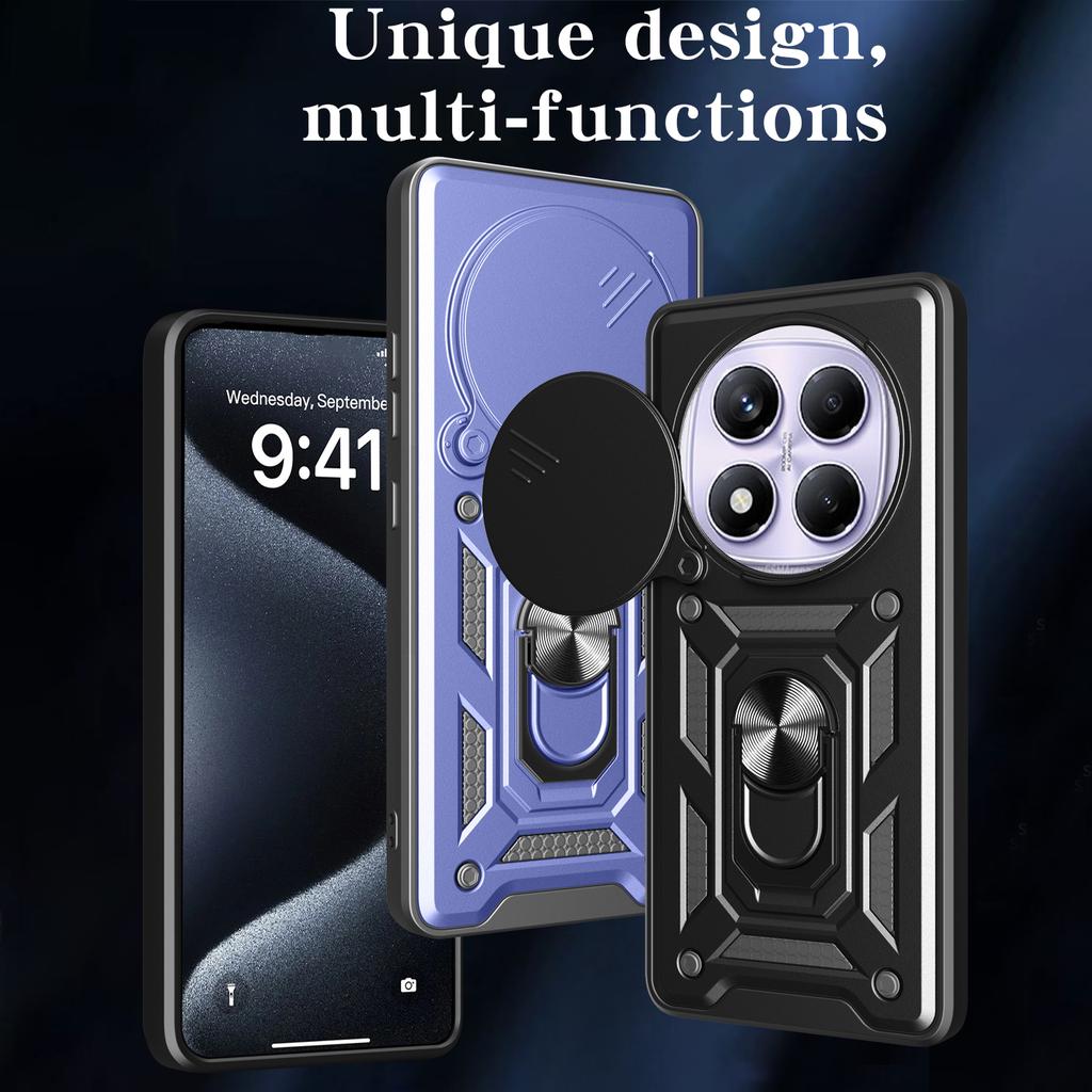 For Redmi Note 14 Pro 5G Case Xiaomi Redmi Note 14 Pro 4G Case Magnetic Armor Cover For Redmi Note 14 Pro Plus 5G Case Fundas