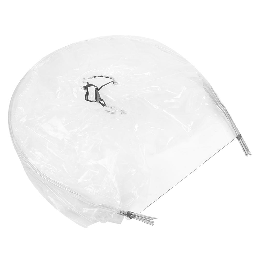 Plastic Film Shade Culture Tunnel Plant Grow Protection Tunnel for Greenhouse Planting