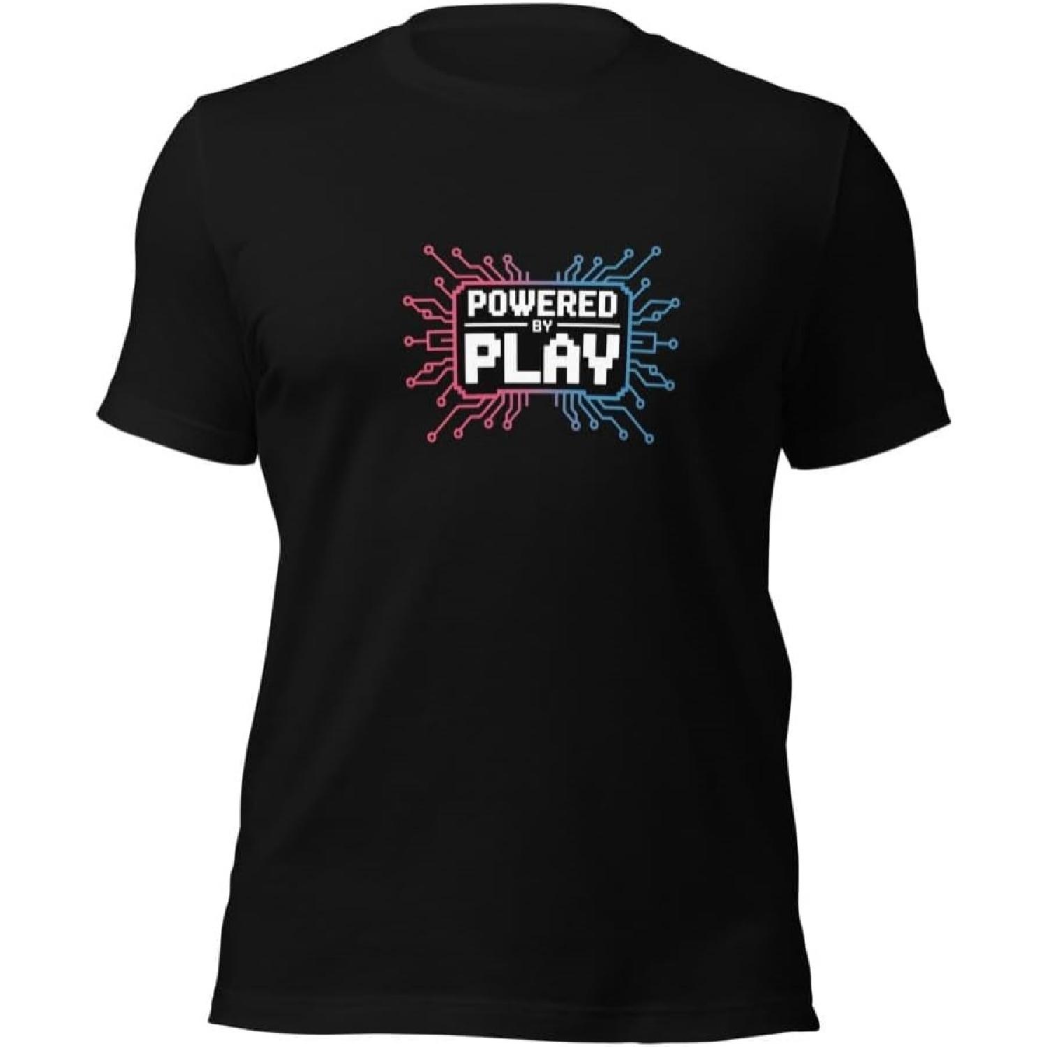 Powered by Play Console Gaming T-Shirt _ Gamer Apparel _ Premium Comfort Tee _ Gift for Gamers XXXXXL разноцветный