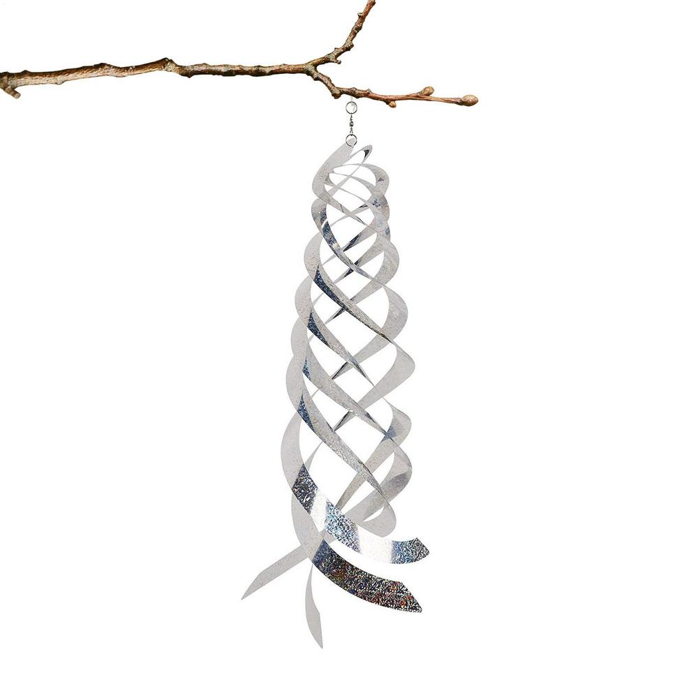 

Bird Repeller Rotating Rod Reflective Wind Spiral Deterrents Control Device Agricultural Scare Bird Drive Away Garden Decor