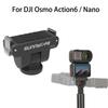Magnetic Quick Release Adapter Base 181° Tilt Mount Bracket for DJI Osmo Action6 / Osmo Nano Sports Camera