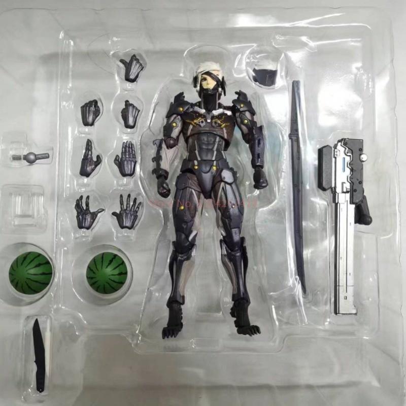 Yamaguchi Metal Gear Solid Mgs Raiden Snake Figurină de Acțiune Model Anime Jucării Trendy Păpușă de Birou Colecționabile Jucării Cadou