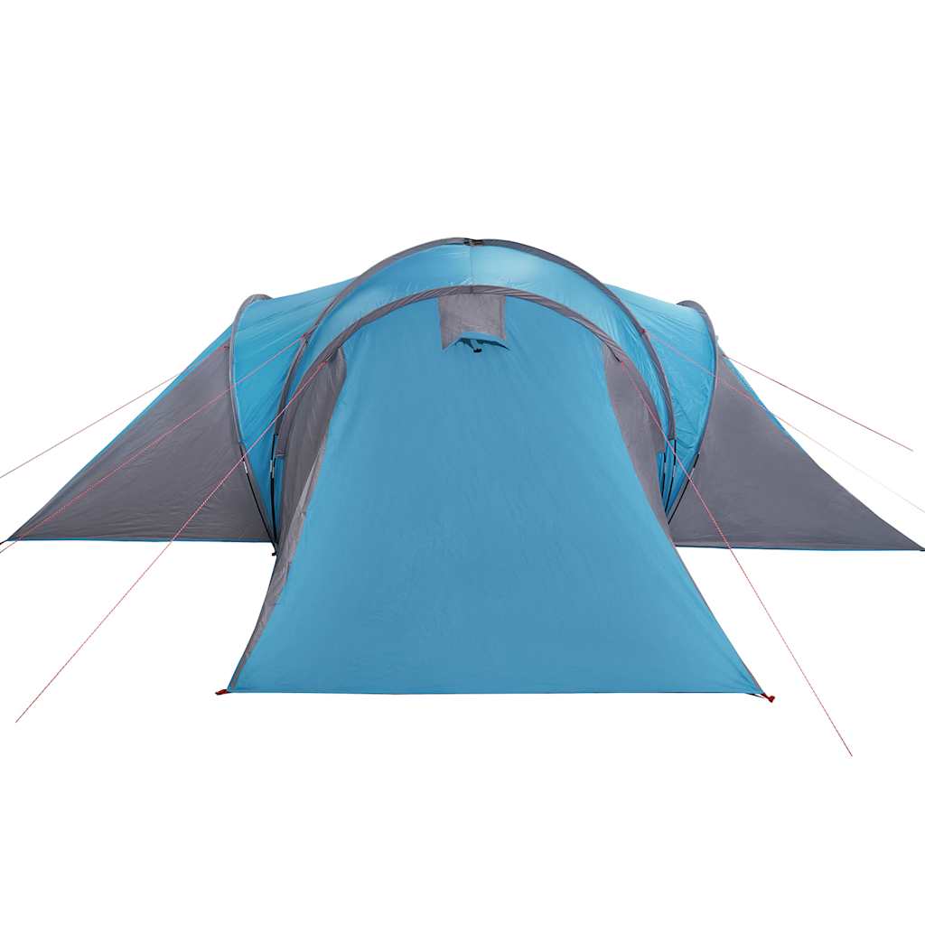 Dome Family Tent for 6 Persons Blue Waterproof