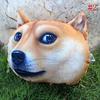 Lovely Funny Doge Plush Pillow 3D Simulation Shiba Inu Cushion Dog Head Pillow