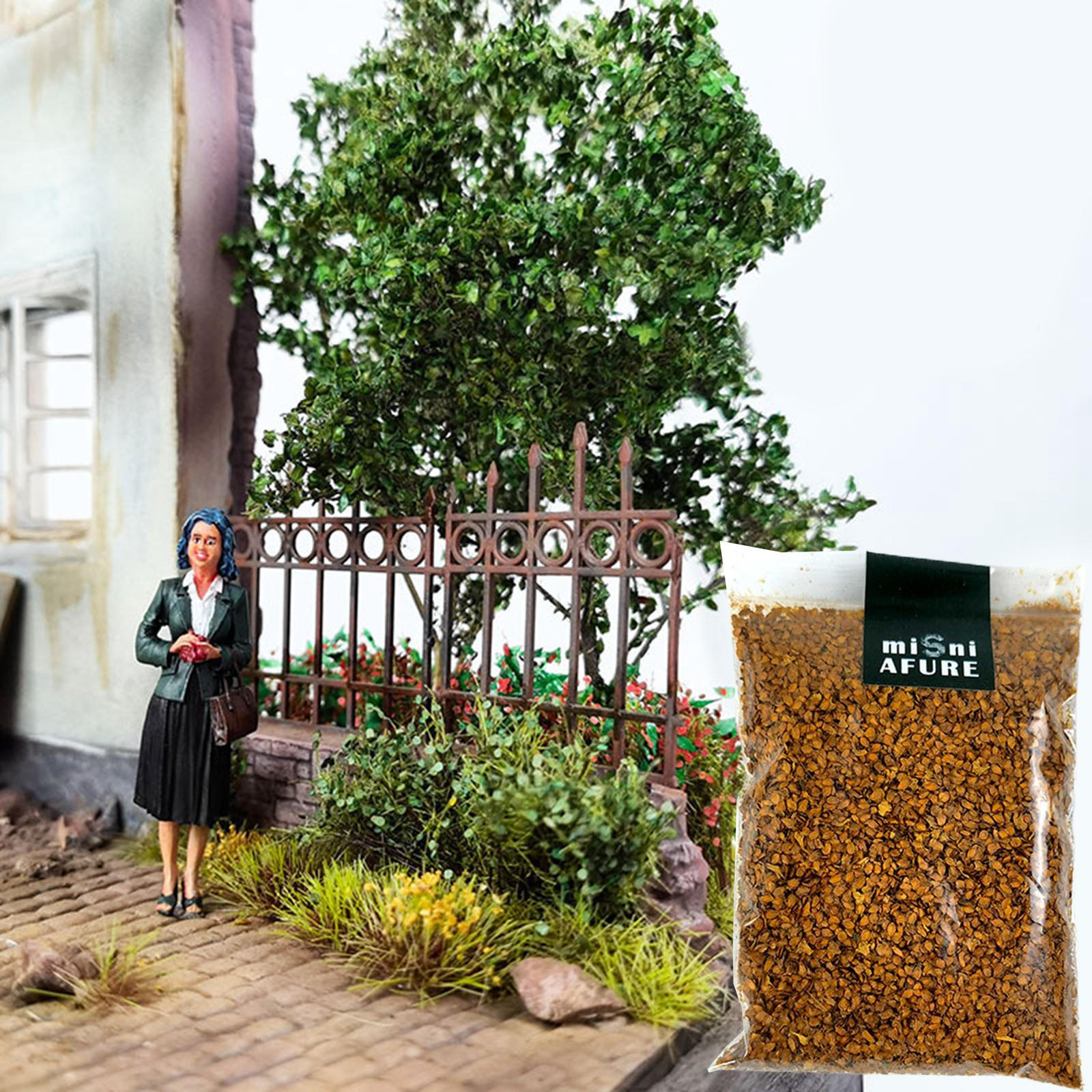 

Реалістичний мікроландшафт, листя, ґрунтовий покрив, 50 мл, аксесуари для сцен, лист для Wargame Train Railway Yellow