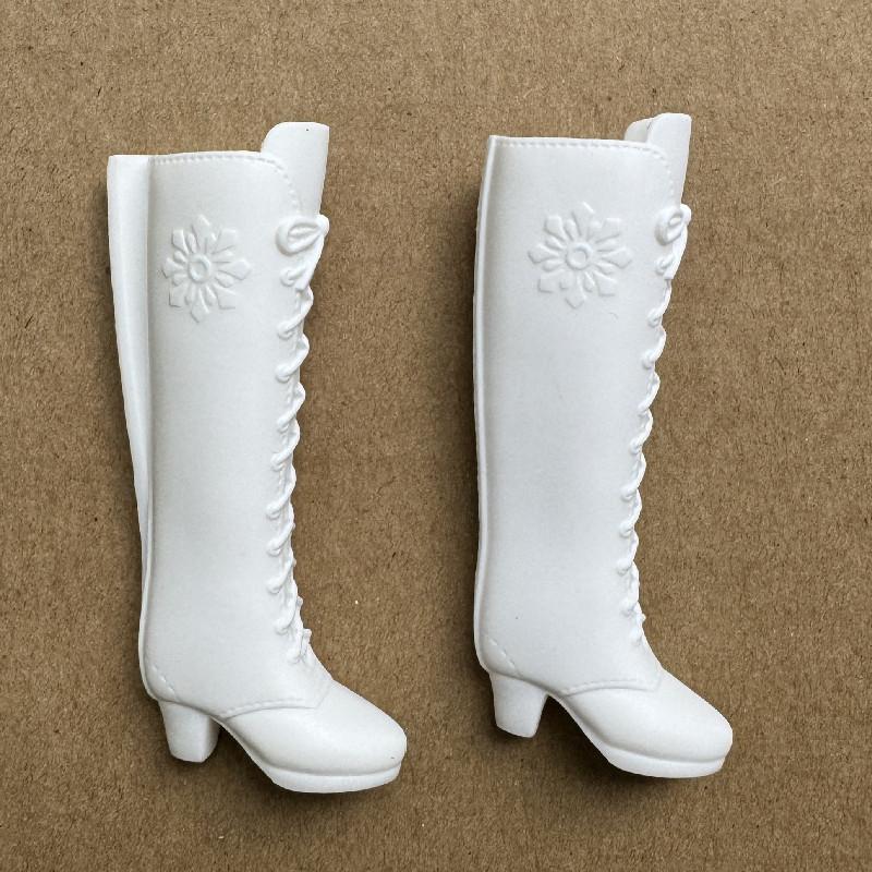 1/6 Puppenschuhe Stiefel Kinder DIY Spielpuppen Zubehör Schuhe Rosa Weiß Gelb Schwarz Grün Puppendekorationen Mädchen Sammlung Spielzeug