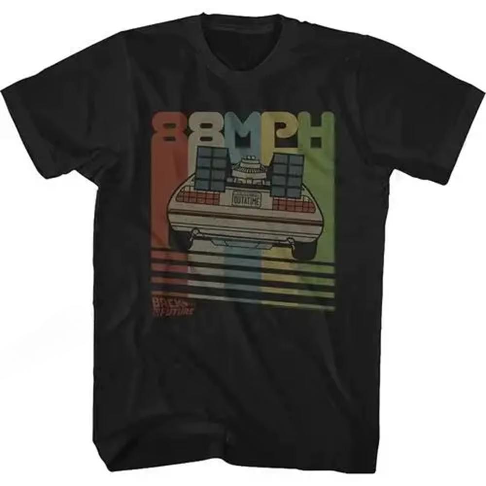 Back To The Future T Shirt Graphic Print Women Fashion Hip Hop Streetwear Short Sleeve Women T Shirt Unisex