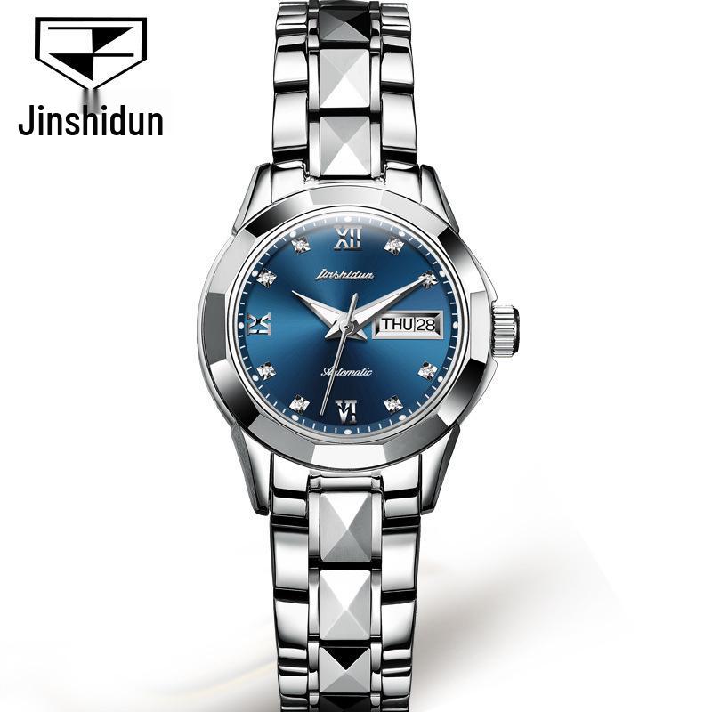 Jinshidun Women's High-End Automatic Mechanical Watch with Imported Movement