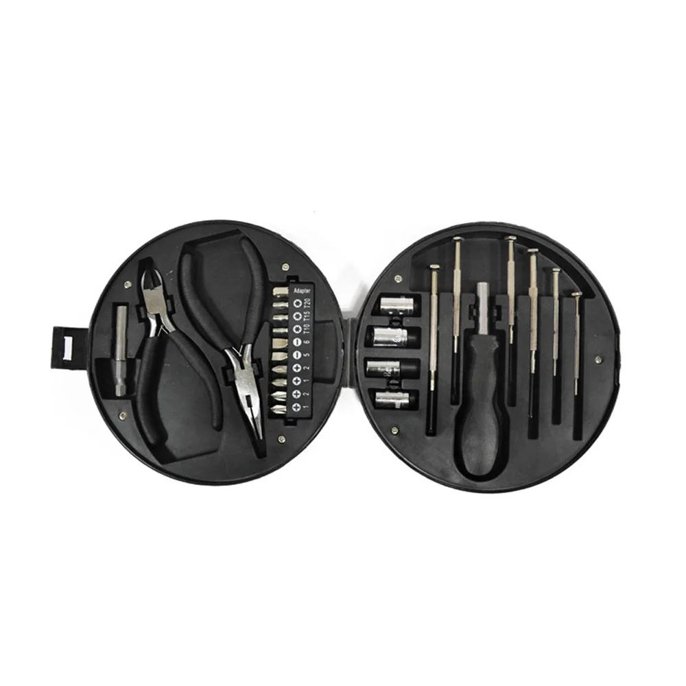 24PCS/SET Tire Shaped Auto Repair Tool Kit Household Tool Set for Homeowner General Hand Tool Set with Plier,Screwdriver Set