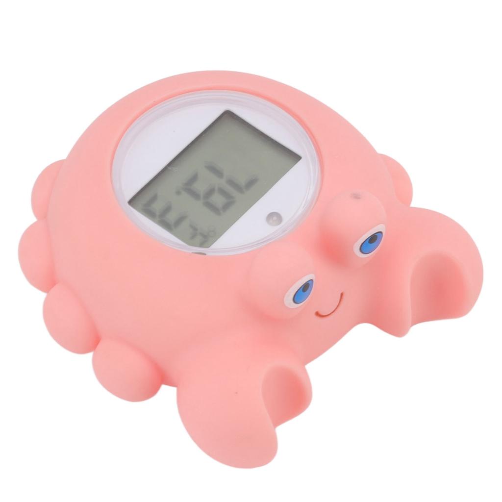 Baby Badewannenthermometer Krabbe Badewannenspielzeug Elektronisches Wasserthermometer für Mama Neugeborenes Säugling