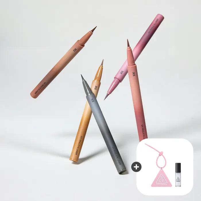 [2-piece set] My Ring Eyeliner + Blur Water Tint (Free Pink My Ring Mirror + Mini Ice Switch)