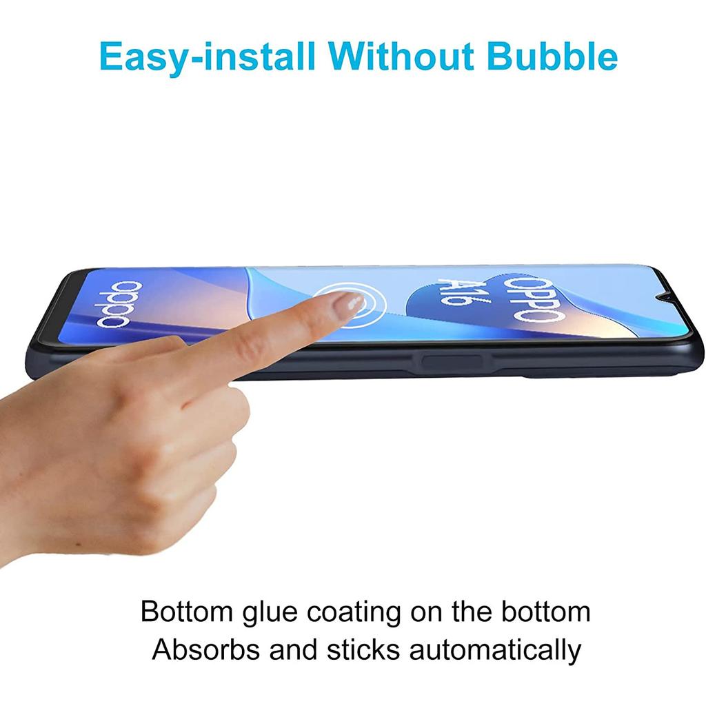 4 unidades 9H protetor de tela para OPPO A16 A16K A16e A16s HD vidro temperado