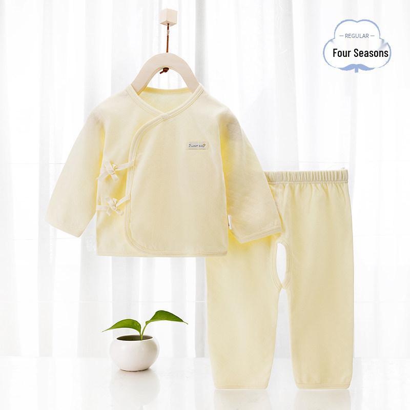 Herbst-/Winter-Outfit für Neugeborene: Gemütliches Baby-Hauskleidungs-Set