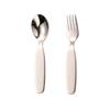 Ruhan Thickened Wide-Handle Stainless Steel Dessert & Kids Spoons