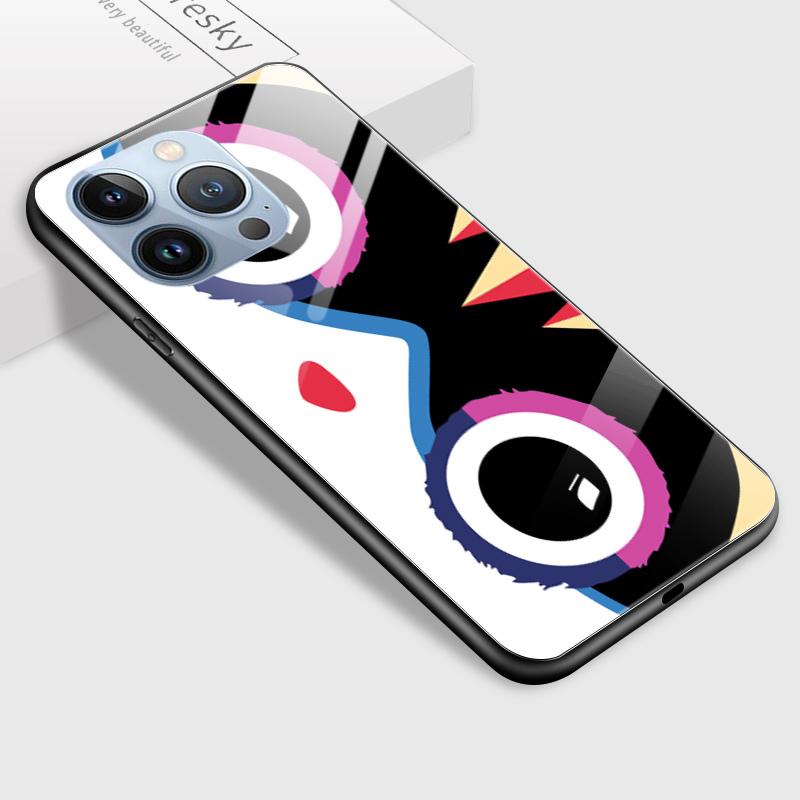 Tempered Glass Phone Case For Redmi 10 12 13 14C A5 Note9 Note10 Note12 Note14 Xiaomi 11Lite 14T 15 PocoC75 PocoX3 Soft Edge Shockproof Smooth Shell